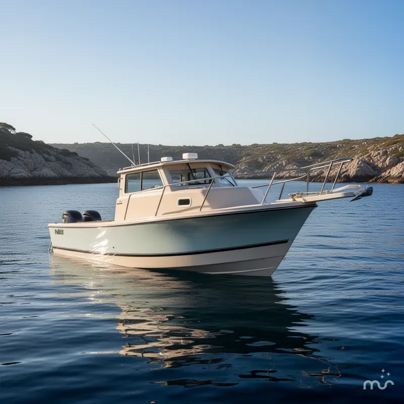 Slide: The Image of Parker Marine 287 Explorer 2026 - 1