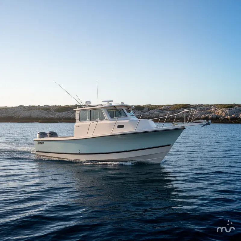 Slide: The Image of Parker Marine 287 Explorer 2026 - 2