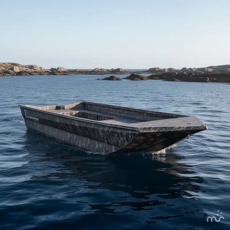 Slide: The Image of Reaper Boats 756 Step Transom 2026 - 2