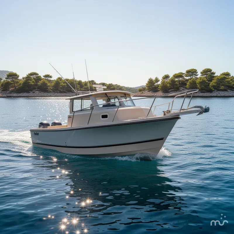 Slide: The Image of Parker Marine 287 Explorer 2026 - 1