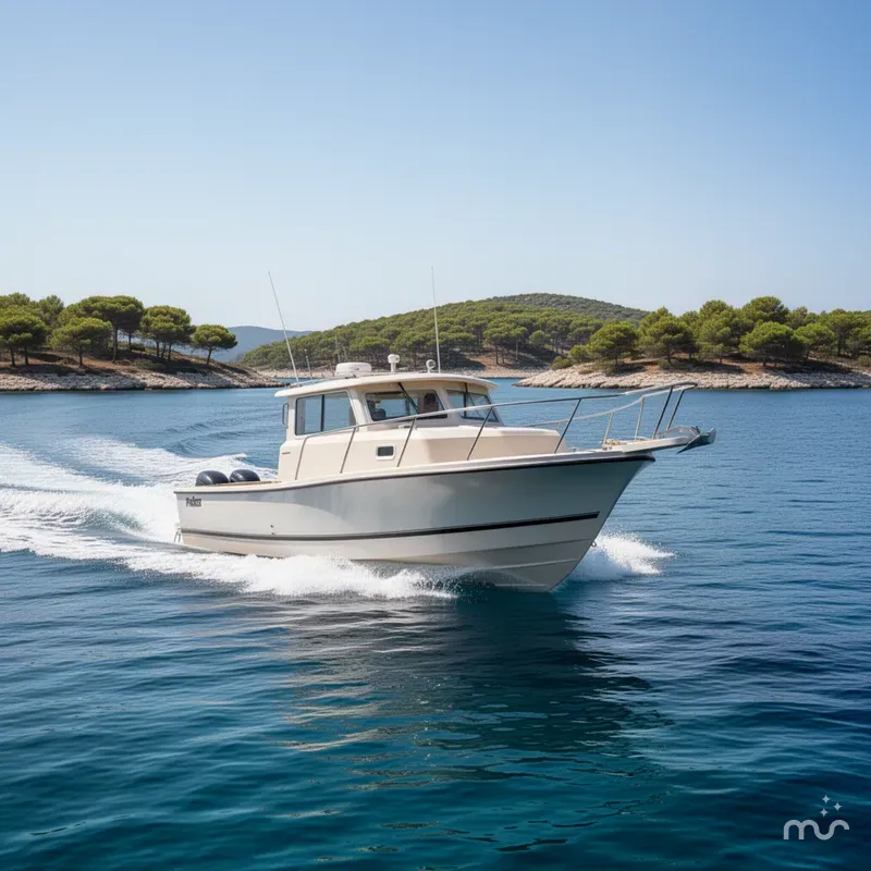 Slide: The Image of Parker Marine 287 Explorer 2026 - 2