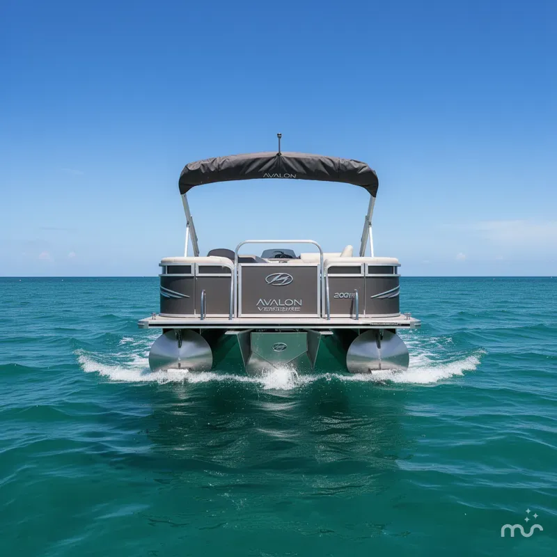 Slide: The Image of Avalon Venture 85 23 VERSA FISH-TRITOON 200HP 2025 - 2