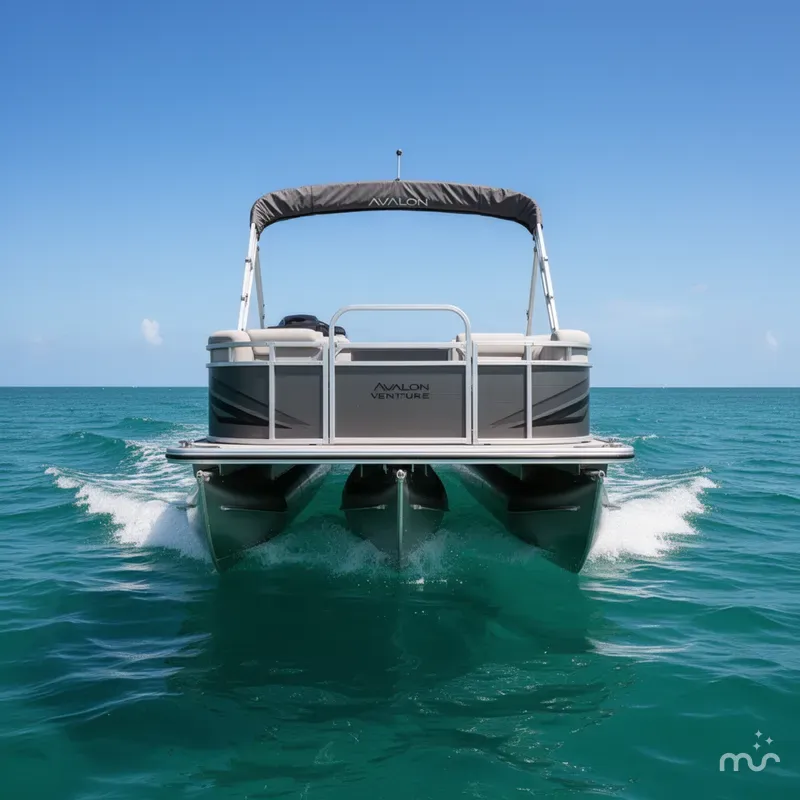 Slide: The Image of Avalon Venture 85 23 VERSA FISH-TRITOON 200HP 2025 - 3