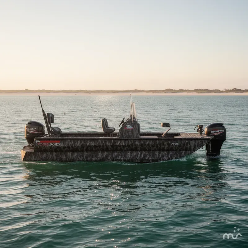 Slide: The Image of Reaper Boats 756 756 STEP TRANSOM 2026 - 2