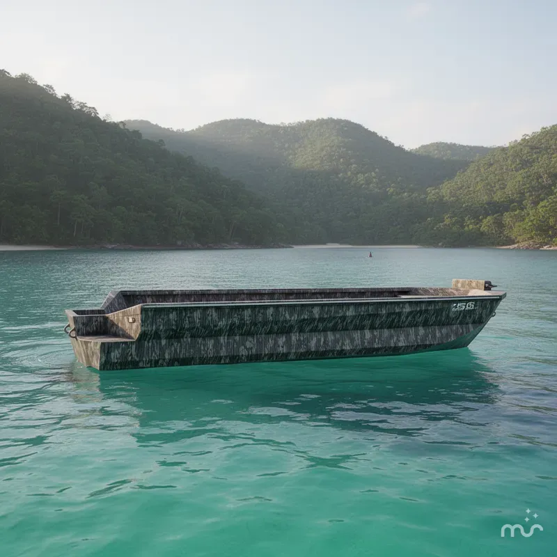 Slide: The Image of Reaper Boats 756 Step Transom 2026 - 2