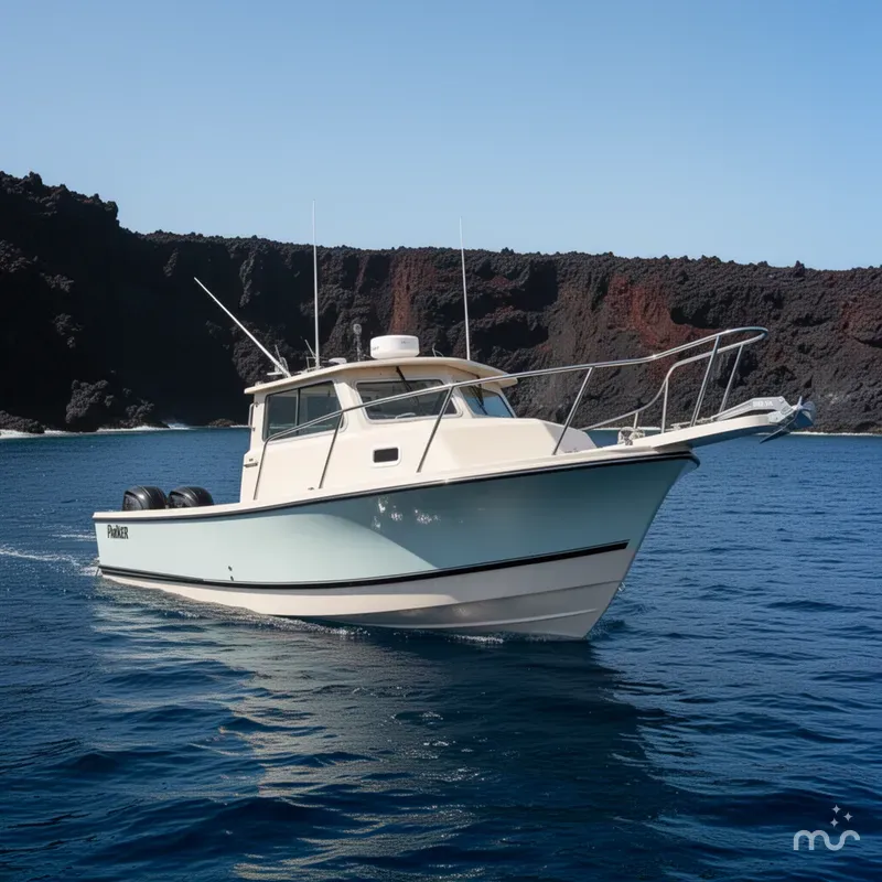 Slide: The Image of Parker Marine 287 Explorer 2026 - 2