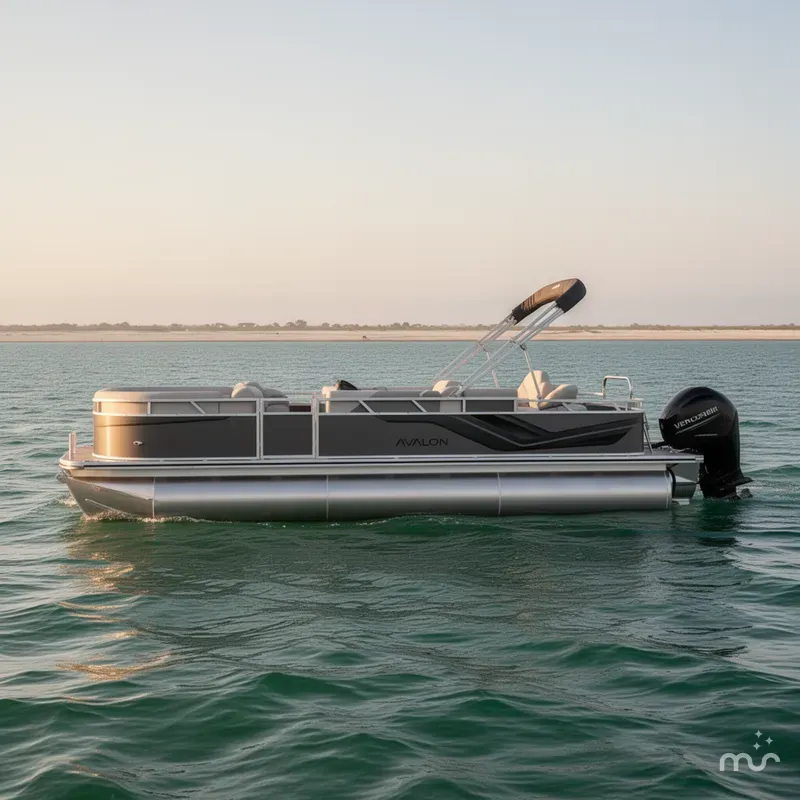 Slide: The Image of Avalon Venture 85 23 VERSA FISH-TRITOON 200HP 2025 - 0