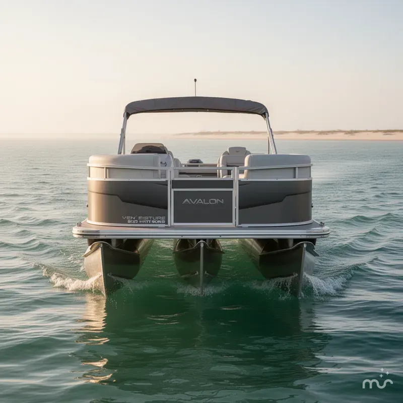 Slide: The Image of Avalon Venture 85 23 VERSA FISH-TRITOON 200HP 2025 - 2