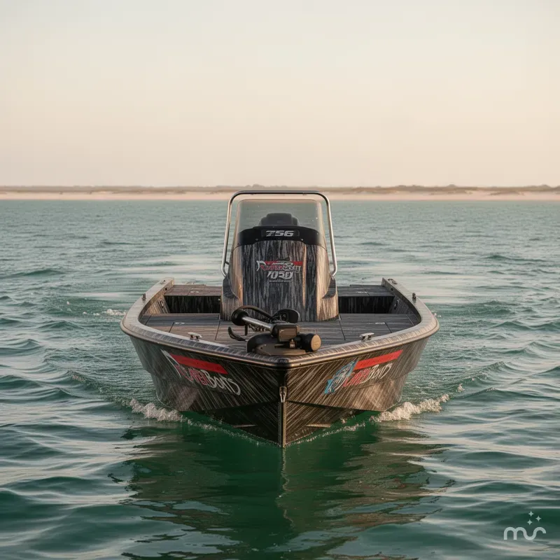 Slide: The Image of Reaper Boats 756 756 STEP TRANSOM 2026 - 1