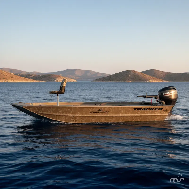 Slide: The Image of Tracker Grizzly 1654 T Sportsman 2026 - 2