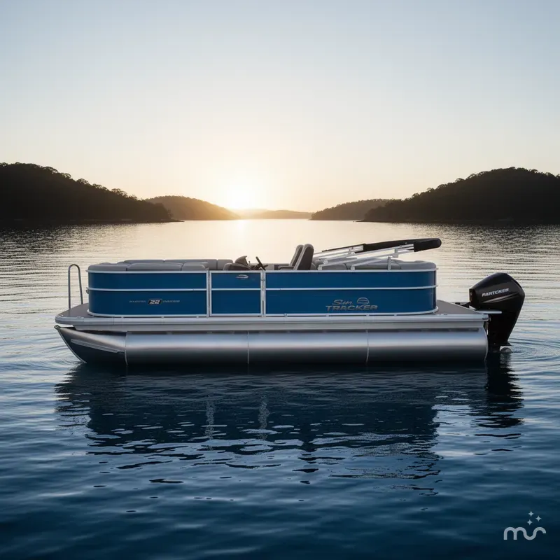 Slide: The Image of Sun Tracker Party Barge 22 XP3 2026 - 1