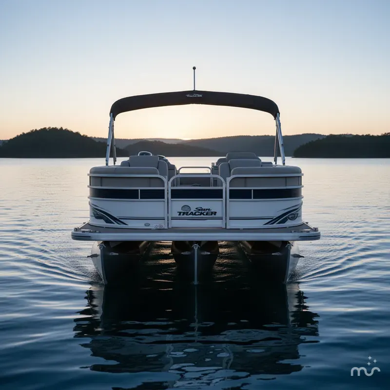 Slide: The Image of Sun Tracker Party Barge 22 XP3 2026 - 2
