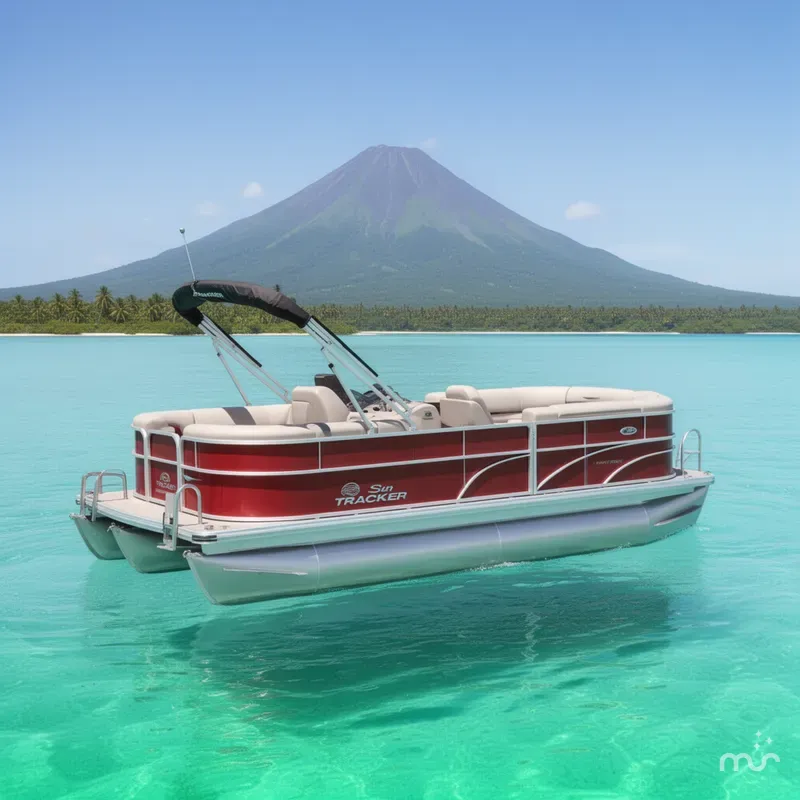 The Image of Sun Tracker Party Barge 22 DLX 2026 - 0