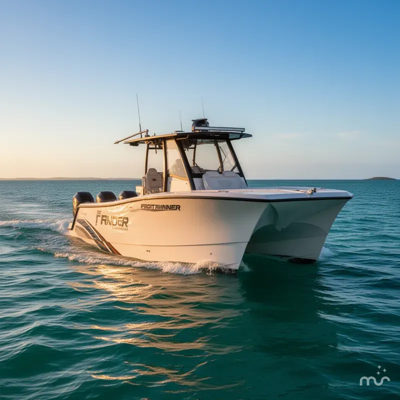 Slide: The Image of Front Runner 37 Catamaran 2024 - 3