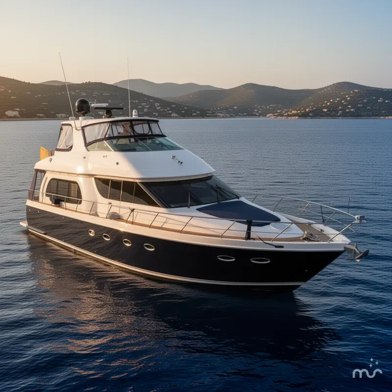 Slide: The Image of Carver Yachts 56 Voyager 2005 - 2