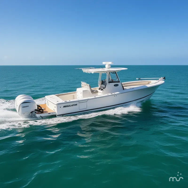 Slide: The Image of Regulator Marine 34 Center Console 2024 - 0