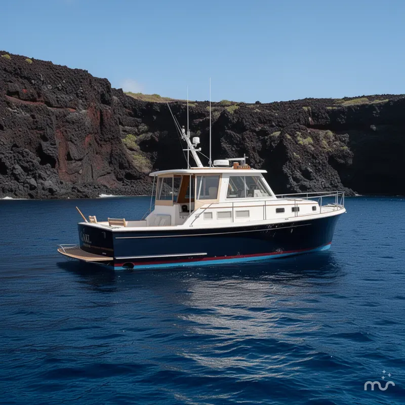 The Image of Grand Banks 38 Eastbay HX 1999 - 0