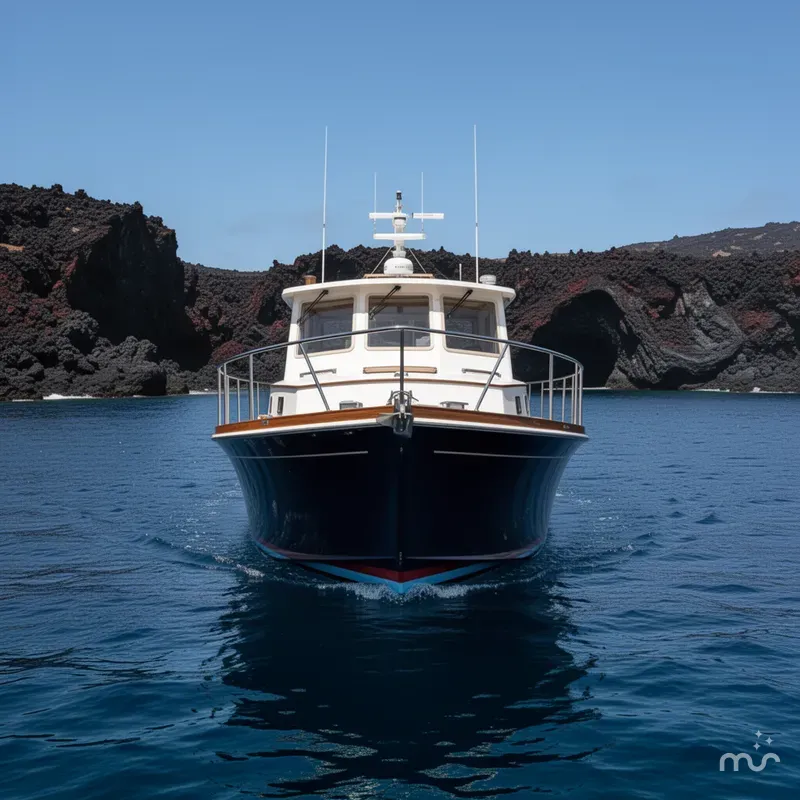 Slide: The Image of Grand Banks 38 Eastbay HX 1999 - 1