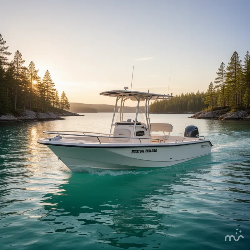 Slide: The Image of Boston Whaler 190 Montauk 2022 - 2