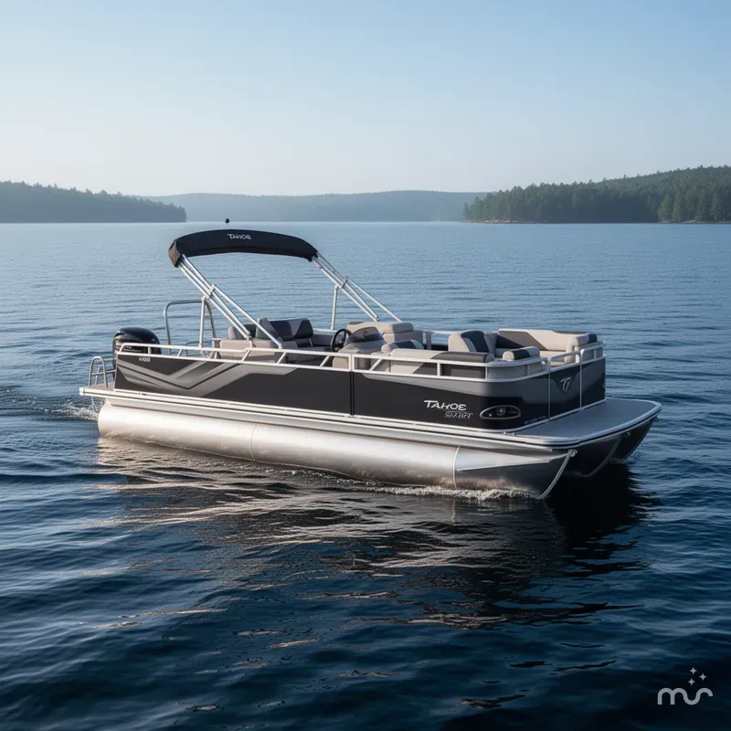 Slide: The Image of Tahoe Sport VRB 2180 Swingback & 4-Stroke $31995 2026 - 2