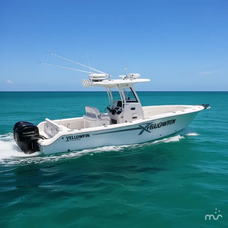 Slide: The Image of Yellowfin 26 Hybrid 2021 - 2