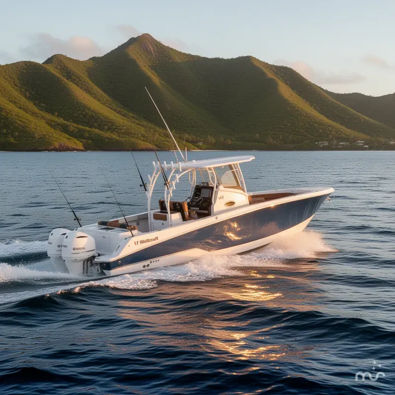 Slide: The Image of Wellcraft 302 Fisherman 2019 - 2