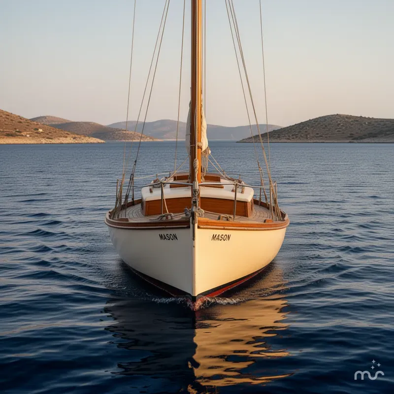 Slide: The Image of Mason Ostkust Sloop 1950 - 3