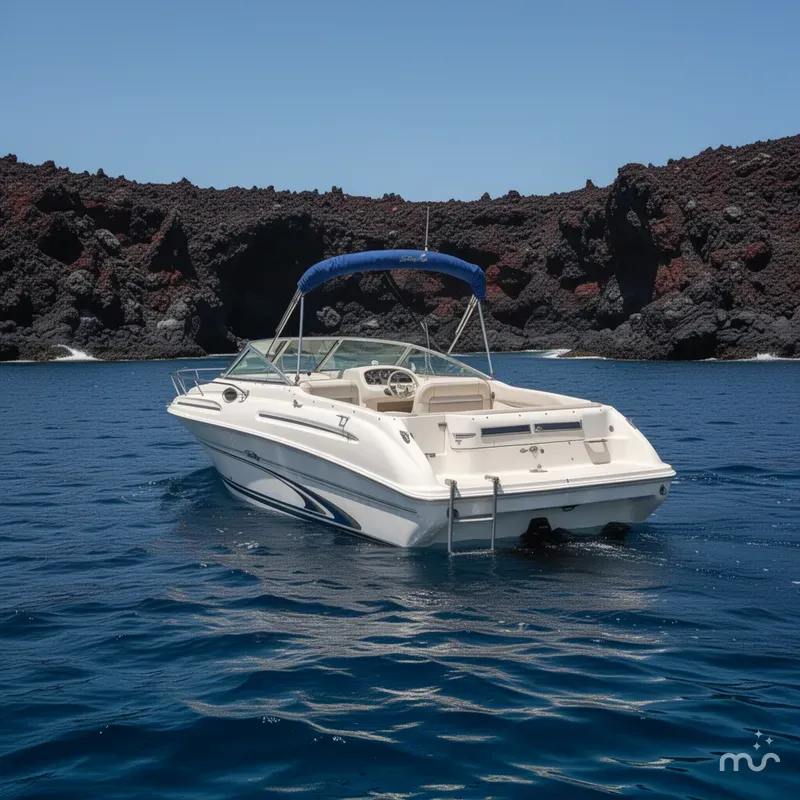 Slide: The Image of Sea Ray 215 Express Cruiser 1999 - 3