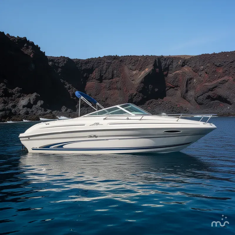 Slide: The Image of Sea Ray 215 Express Cruiser 1999 - 4