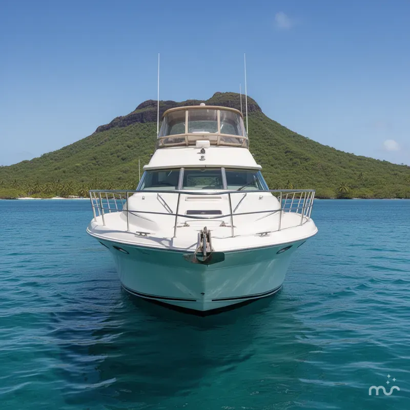 Slide: The Image of Sea Ray 400 Sundancer Sundacer 1998 - 1