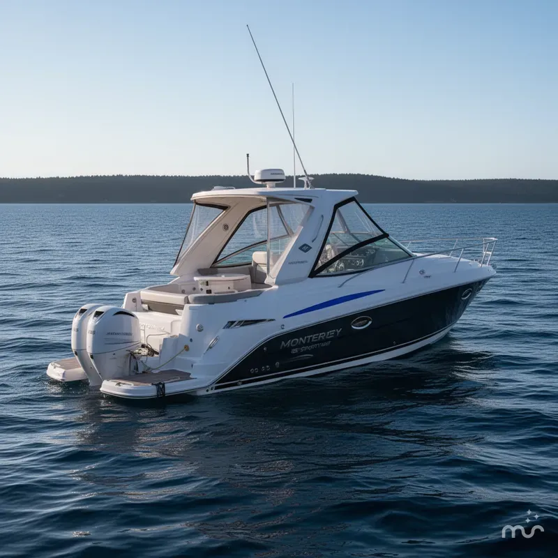 Slide: The Image of Monterey 335 Sport Yacht 2021 - 0