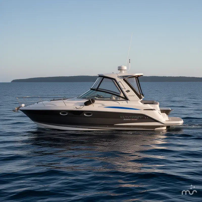 Slide: The Image of Monterey 335 Sport Yacht 2021 - 2
