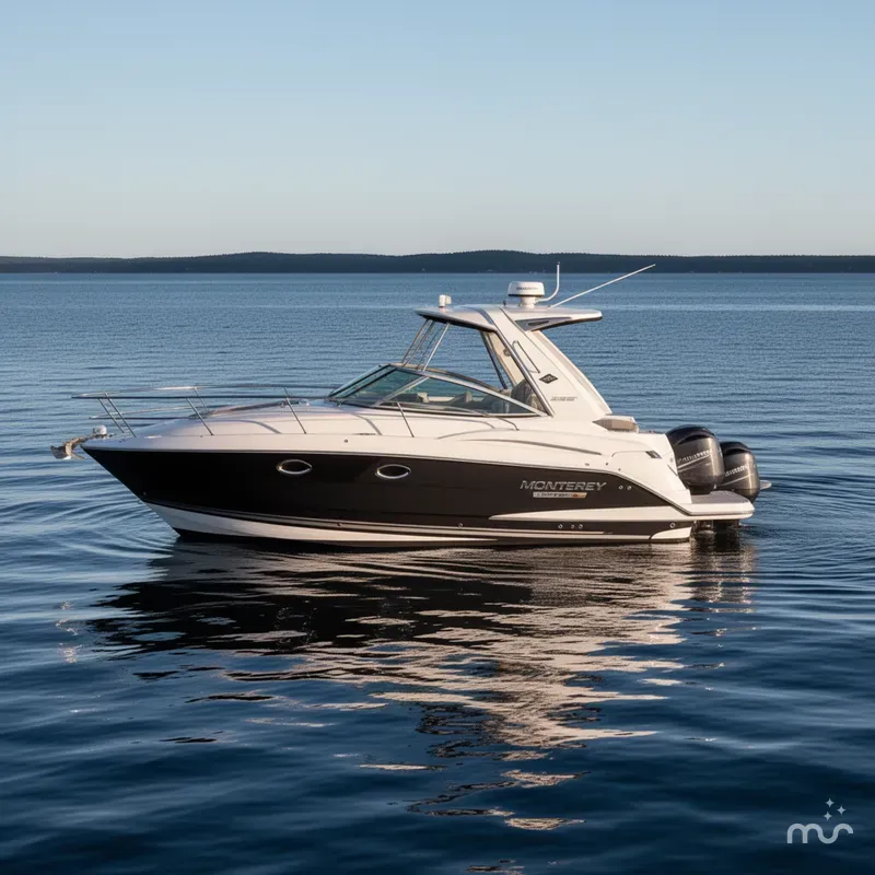 Slide: The Image of Monterey 335 Sport Yacht 2021 - 4