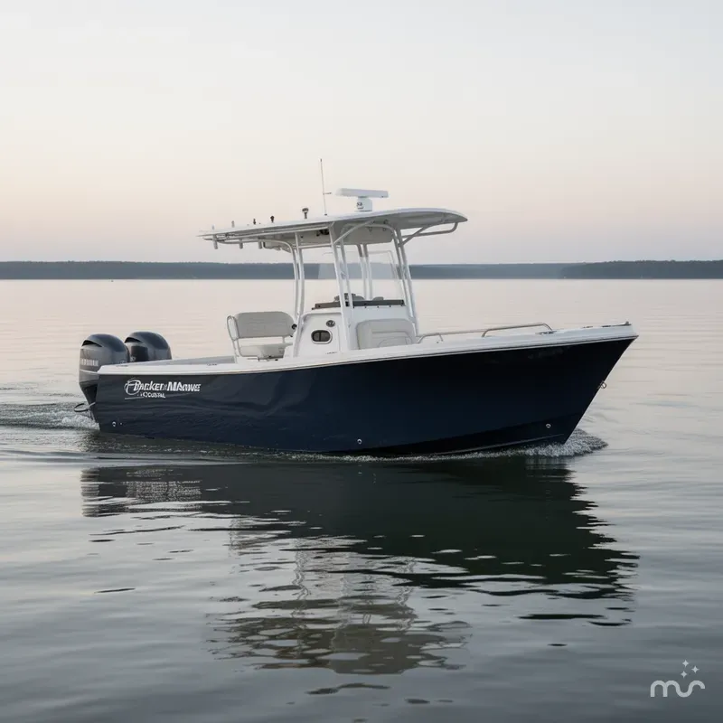Slide: The Image of Parker Marine 210 Coastal 2026 - 2