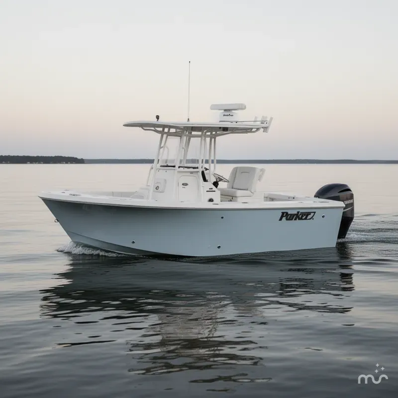 Slide: The Image of Parker Marine 210 Coastal 2026 - 2
