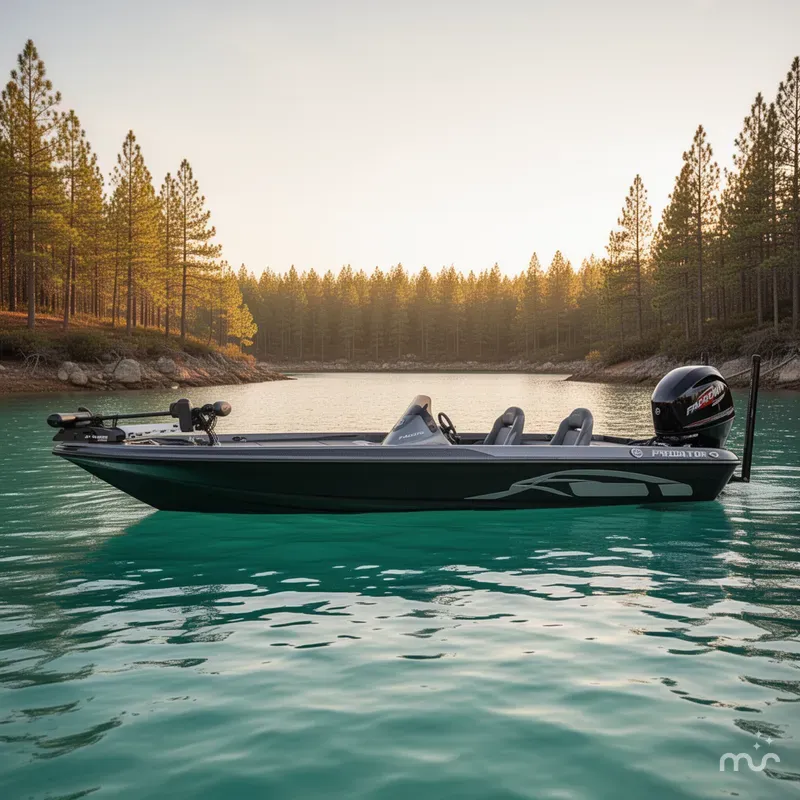 Slide: The Image of Falcon Boats F21 Predator 2025 - 2