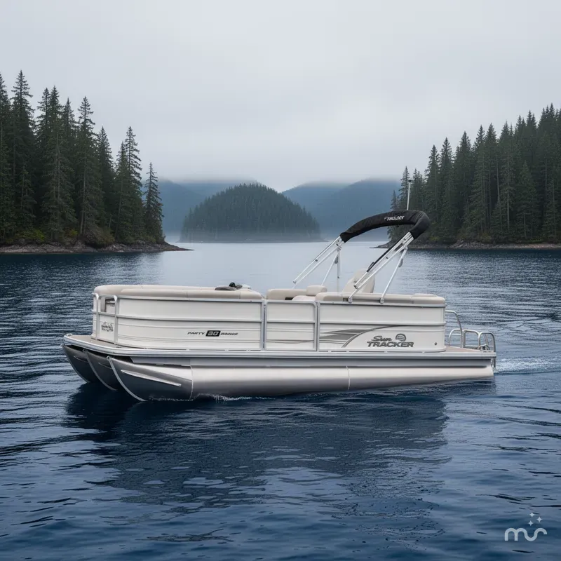 The Image of Sun Tracker Party Barge 20 DLX 2026 - 0
