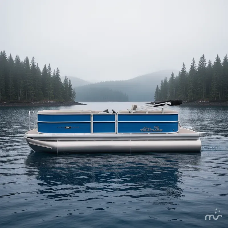 Slide: The Image of Sun Tracker Party Barge 20 DLX 2026 - 2