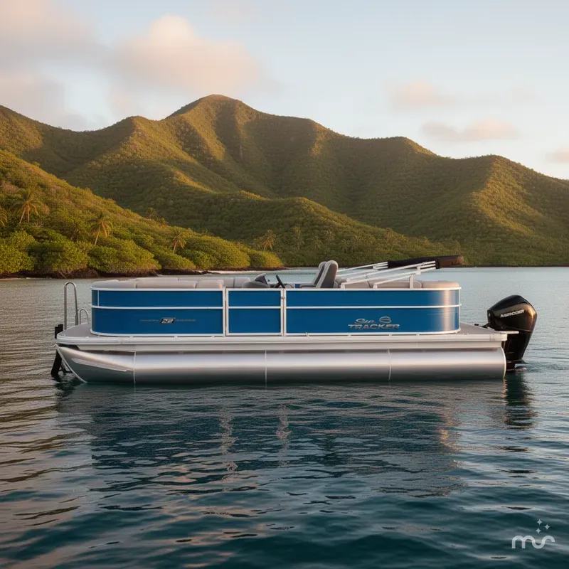 Slide: The Image of Sun Tracker Party Barge 22 XP3 2026 - 2