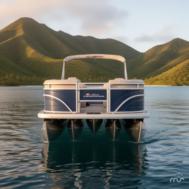 Slide: The Image of Sun Tracker Fishin' Barge 22 XP3 2025 - 1