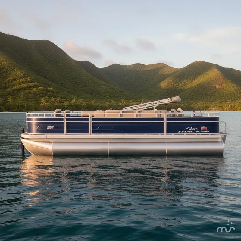 Slide: The Image of Sun Tracker Fishin' Barge 22 XP3 2025 - 2