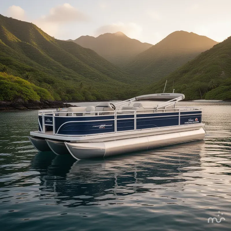 Slide: The Image of Sun Tracker Fishin' Barge 22 XP3 2025 - 4