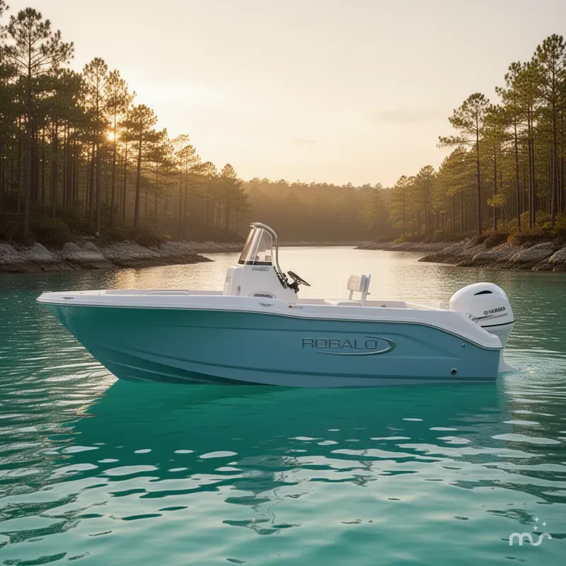 Slide: The Image of Robalo R180 Center Console 2026 - 2