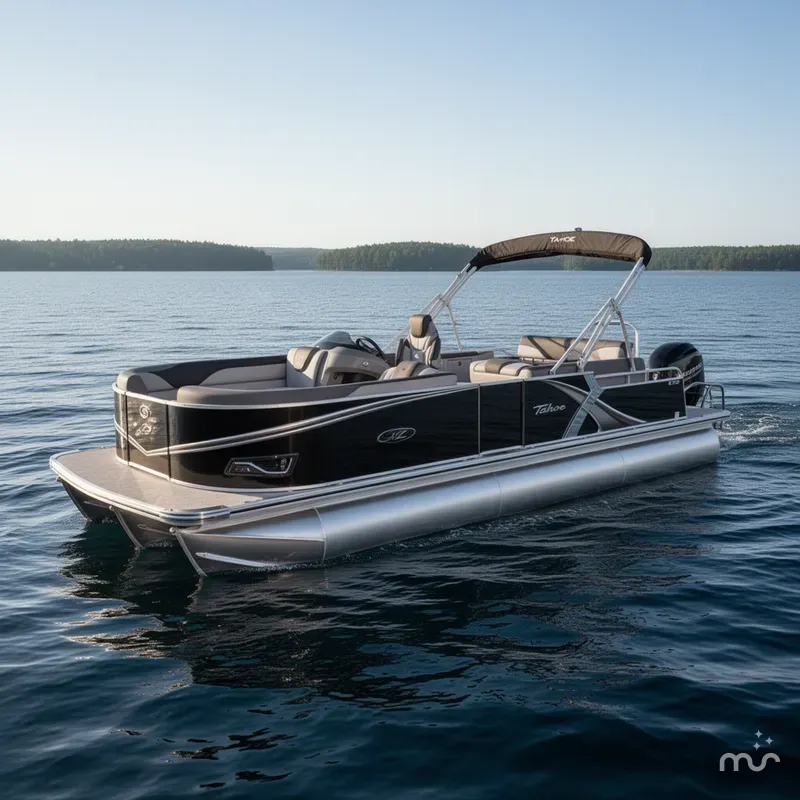 The Image of Tahoe LTZ 200HP CRB 2385 Cruise Rear Bench Tritoon 2026 - 0