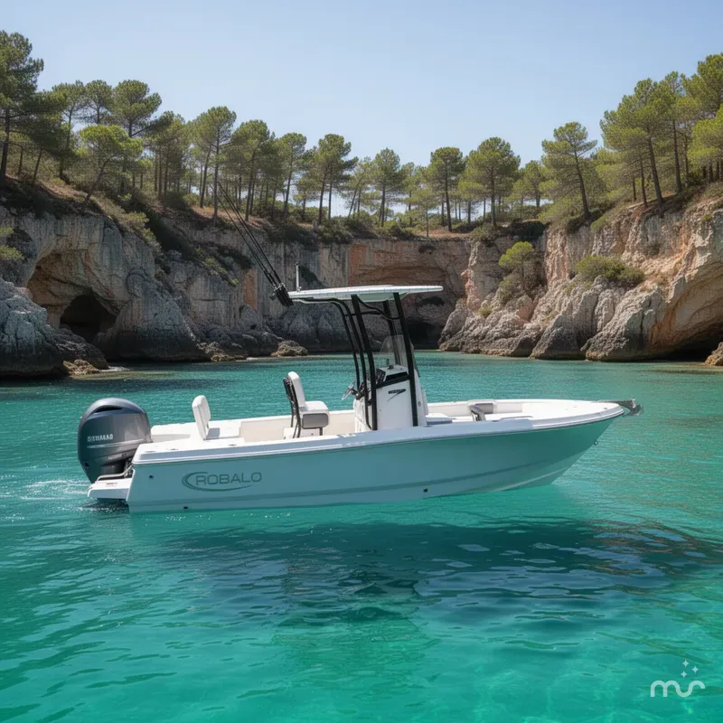 Slide: The Image of Robalo 226 Cayman 2026 - 2