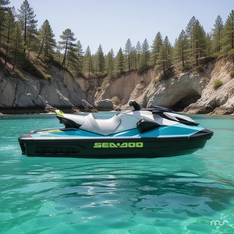 Slide: The Image of Sea-Doo GTI SE 130 Tech Package, Audio, iDF, iBR 2026 - 2