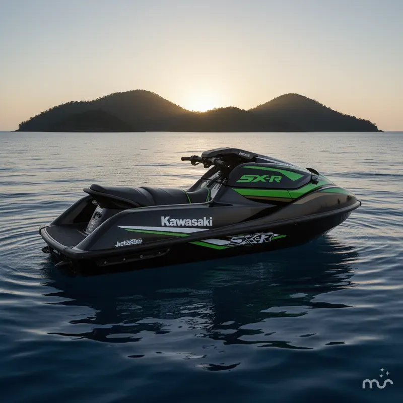 Slide: The Image of Kawasaki Jetski SX-R 2022 - 0