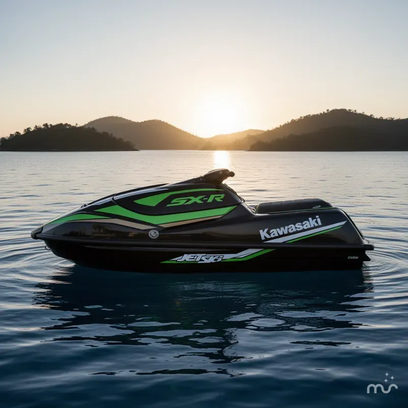 Slide: The Image of Kawasaki Jetski SX-R 2022 - 2