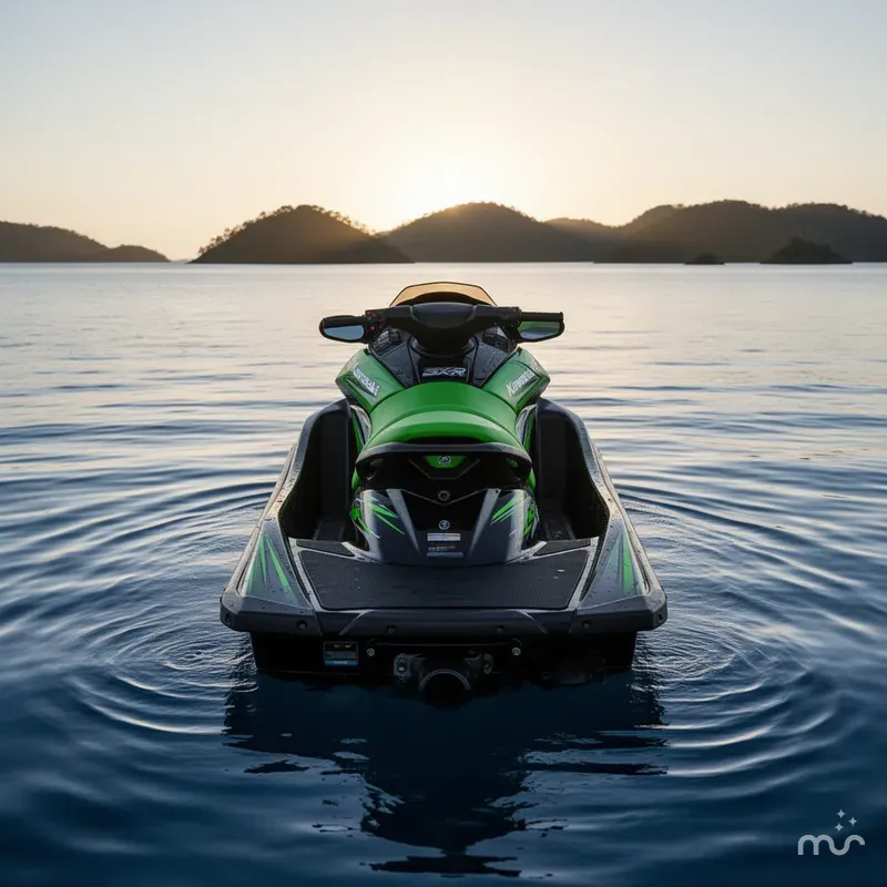 Slide: The Image of Kawasaki Jetski SX-R 2022 - 3