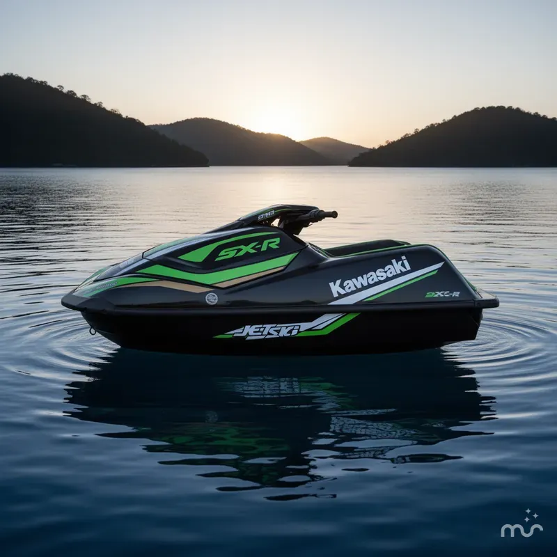 Slide: The Image of Kawasaki Jetski SX-R 2022 - 4